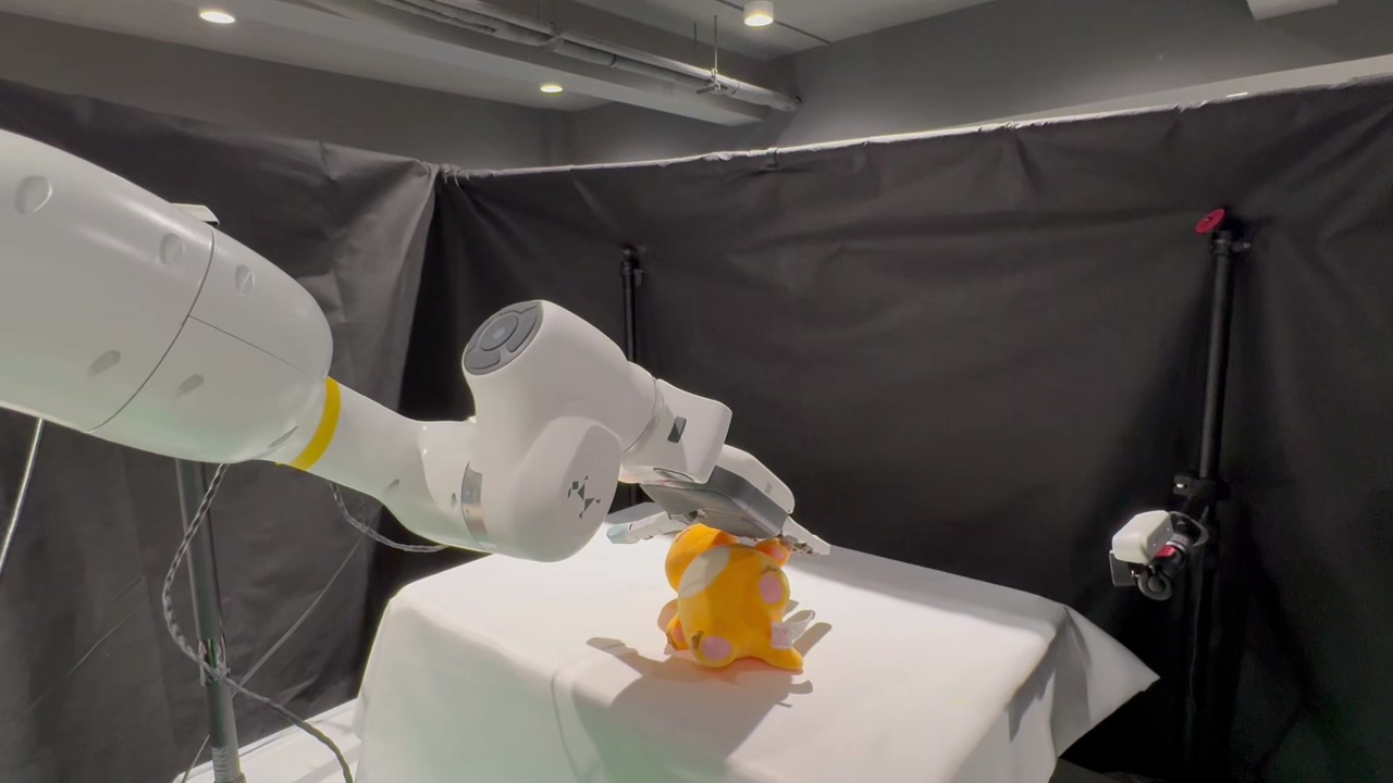 Pick various toys object-unseen rollout frame 1